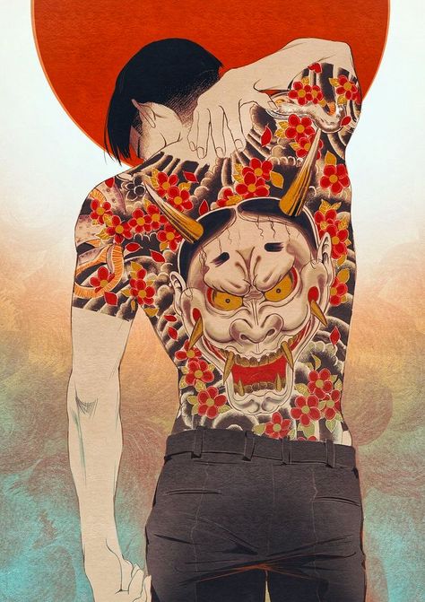 Goro Majima Majima Tattoo, Yakuza Anime, Goro Majima, Hanya Tattoo, Yakuza Tattoo, Body Suit Tattoo, Asian Tattoos, Japanese Tattoo Designs, Japanese Tattoo Art