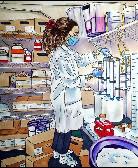 Biotechnology Art, Illustrations Of Women, Sunset Photography Nature, Science Girl, Women In Stem, Pharmacy Student, Pharmacy School, Medical Wallpaper, Science Stickers