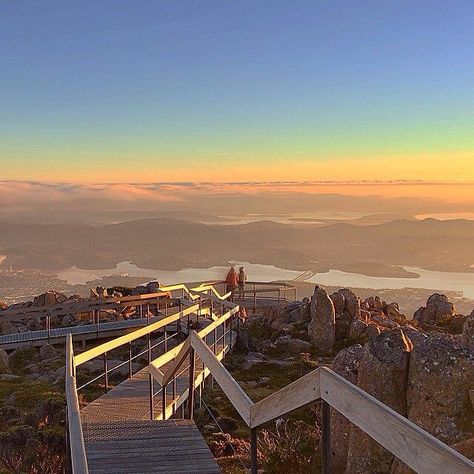 View from the top of Mount Wellington, Hobart Tasmania Hobart Tasmania, Hobart, Tasmania, Wellington, Paris Skyline, The Top, Australia, Paris, Travel