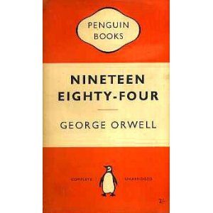 Victory! Penguin Classic Book Covers, Vintage Penguin Books, Penguin Book Covers, Thought Police, Penguin Books Covers, Nineteen Eighty Four, Vintage Penguin, Penguin Book, Uni Room