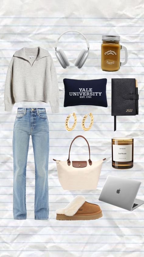 Yale Outfits, Old Money Essentials, Yale Aesthetic, Ivy League Aesthetic, University Outfit, Different Aesthetics, School Aesthetic, Fit Board Workouts, Grad School