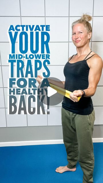 Lower Trap Exercises, Upper Body Stretches, Shoulder Rehab, Therapy Exercises, Shoulder Exercises, Physical Therapy Exercises, Arm Exercises, Posture Exercises, Fit Over 40