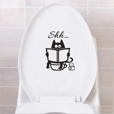 English Letter Toilet Stickers Art Decals DIY Bathroom Toilet Decoration Waterproof Vinyl Mural Toilet Cover Stickers - AliExpress 15 English Stickers, Cute Toilet, Toilet Stickers, Bathroom Mural, Toilet Decoration, Toilet Decals, Bathroom Stickers, Cover Stickers, Stickers Art