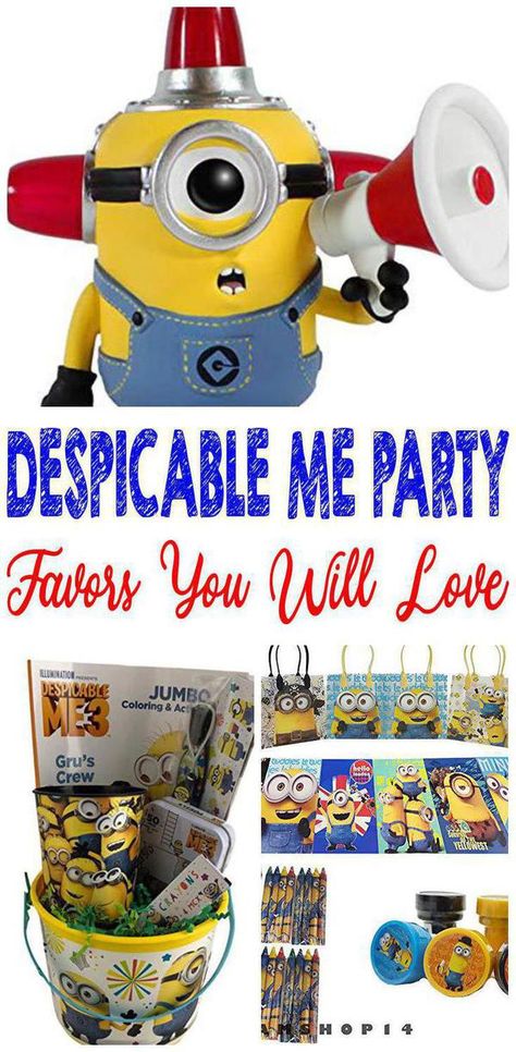 Minion Candy, Minion Party Favors, Minion Gifts, Minion Stickers, Three Birthday, Despicable Me Party, Homemade Face Paints, Minions Party, Party Favor Ideas