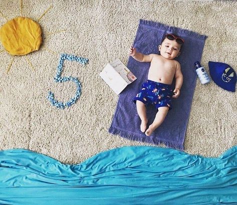 Photo Shoot Ideas At Home, Shoot Ideas At Home, Monthly Baby Photos Boy, Baby Photo Shoot Ideas, Perlengkapan Bayi Diy, Photoshoot Ideas At Home, John Bennett, Baby Boy Newborn Photography, Baby Photo Shoot