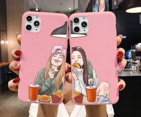 Bff Phone Cases Iphone, 3 Bff, Bff Phone Cases, Cute Iphone Cases, Beautiful Phone Cases, Silicone Iphone Cases, Mobile Covers, Iphone Photos, Best Friends Forever