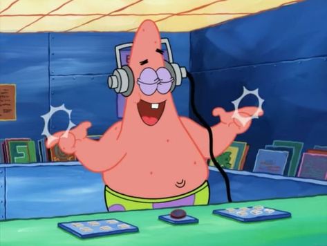 Spongebob Reading A Book, Chill Images, Silly Spongebob, Spongebob Reaction, Patrick Starr, Jeopardy Template, Spongebob Pics, Spongebob Cartoon, Music Cover Photos