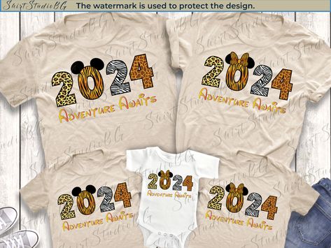 Disney Shirts For Family Matching Animal Kingdom, Disney Shirts For Family Matching, Disney Family Shirts, Disney Couple, Animal Kingdom Shirts, Disney Couple Shirts, Zoo Party, Safari Shirt, Disney World Shirts