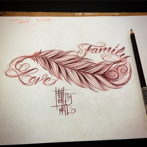 Feather Family Tattoo, Feather Hip Tattoos, Tattoo Plume, Tattoo Friendship, Infinity Feather, Cholo Tattoo, Infinity Tattoo With Feather, Unique Half Sleeve Tattoos, Half Sleeve Tattoos Forearm