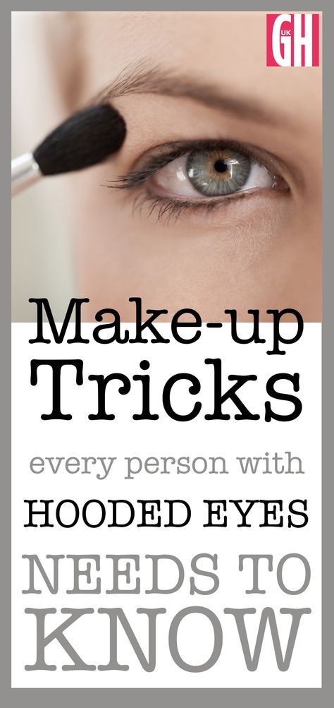 Hooded Lids, Hooded Eyelids, Applying Eye Makeup, Easy Tricks, Hooded Eye Makeup, Applying Makeup, Makeup Tricks, Hooded Eyes, Eye Makeup Tips