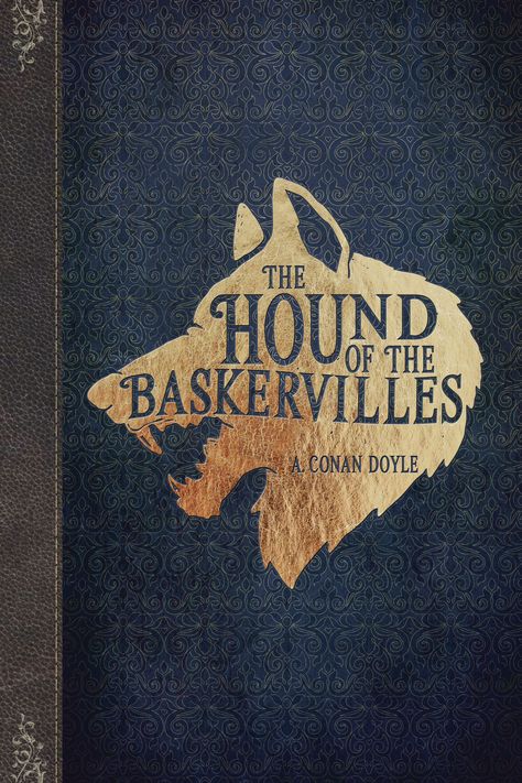 Inkwater Classics: The Hound of the Baskervilles #bookcover #coverdesign The Hound Of The Baskervilles Book, Hound Of The Baskervilles Art, Event Design Branding, The Hound Of The Baskervilles, Hound Of The Baskervilles, Sherlock Holmes Book, American Werewolf In London, The Hound, Book Haul