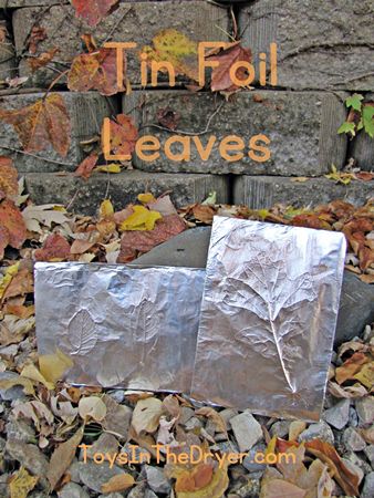 Tin Foil Leaves The Tin Forest Art Ideas, The Tin Forest, Foil Sculptures, Preschool Autumn, Tin Foil Crafts, Leaf Drawings, Preschool Inspirations, Elk Art, Aluminum Foil Crafts