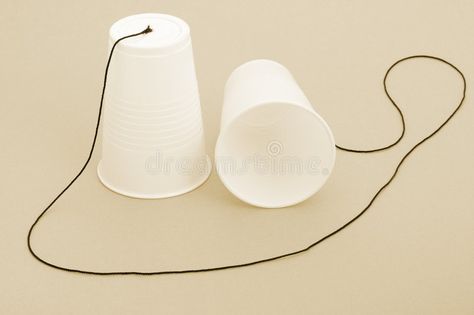 Cup Telephone, Photo String, Graphic Design Tutorials, Paper Cup, Cheat Sheets, Design Tutorials, Stock Images, Stock Photos, Graphic Design