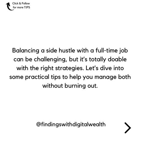 No excuses for the remainder of 2024👇🏽 My GenX fam, if you are tired of the 9-5 grind and ready to turn your passion into profit you’re not alone! We are OUT HERE! Balancing a side hustle with a full-time job might seem tough, but it’s totally doable with the right tips. Check out these five simple strategies to help you manage both and start building the life you want. From managing your time better to setting clear goals, we’ve got you covered. Swipe through to see how you can priorit... Passion Work, Social Media Marketing Planner, Full Time Job, Side Hustle, Work Life Balance, How To Stay Motivated, Work On Yourself, Digital Marketing, Marketing