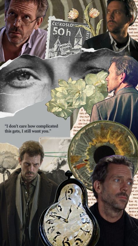 #housemdaesthetic #housemd #gregoryhouse House Md Quotes, House And Wilson, Doctor Shows, Gregory House, Artistic Wallpaper, House Md, Hugh Laurie, Dr House, Medical Drama