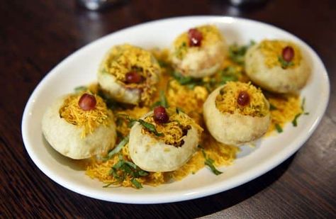 50 Best Vegan Restaurants In The World – Big 7 Travel Sev Puri Recipes, पानी पूरी, Dahi Puri, Sev Puri, Chats Recipe, Mumbai Street, Puri Recipe, Best Vegan Restaurants, Mumbai Street Food