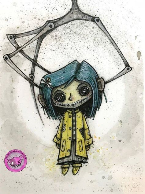 Coraline, Hair, Art