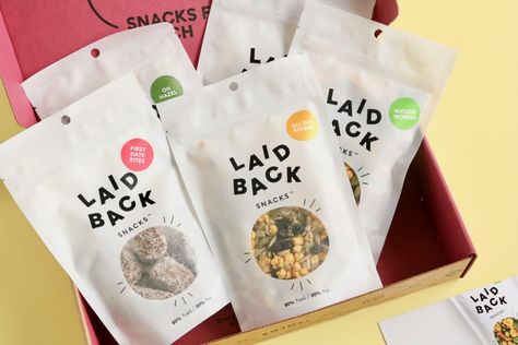 Healthy Snack Photography, Healthy Snack Packaging Design, Healthy Snacks Packaging, Healthy Pretzels, Snack Lays, Healthy Snack Brands, Japanese Snack Box, Snack Boxes Healthy, Snacks Packaging