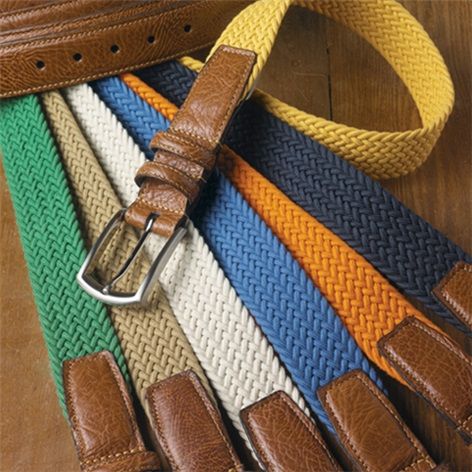 Braided Cotton Belts Yamaha Niken, Mens Golf Fashion, Jumping Horses, Fashion Presentation, Ben Silver, Alden Shoes, Mens Belts Fashion, Custom Leather Belts, Golf Belt