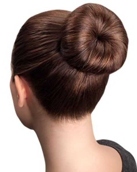 Donut Bun Hairstyles, Ballet Hairstyles, Ballet Bun, Ballerina Bun, Perfect Bun, Big Bun Hair, Hair Bun Maker, Bun Maker, Dance Hairstyles