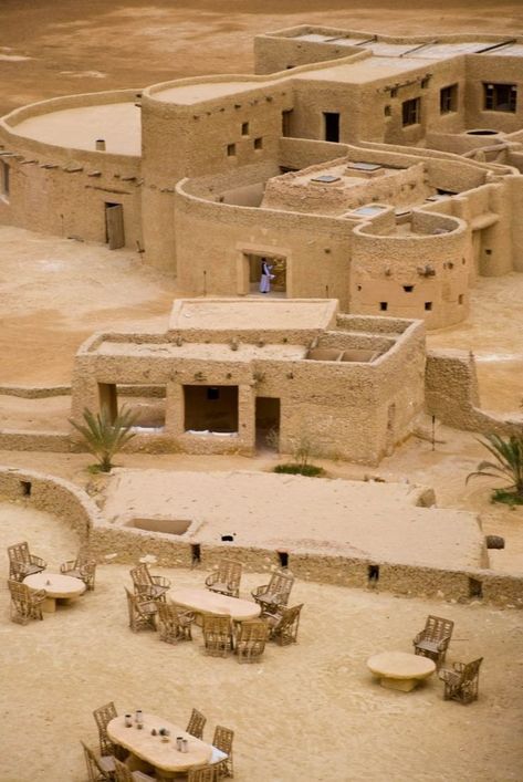 Siwa Oasis Egypt, Siwa Oasis, Eco Lodge, Desert Life, Architecture Design Drawing, Vernacular Architecture, Desert Art, Home Building Design, Environment Concept Art