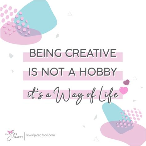 Hobby Asthetic, Handmade Business Quotes, Jewelry Quotes Funny, Scrapbooking Quotes, Crafting Quotes, Art Slogans, 1 Anniversary, Captions For Instagram Posts, Quotes Background