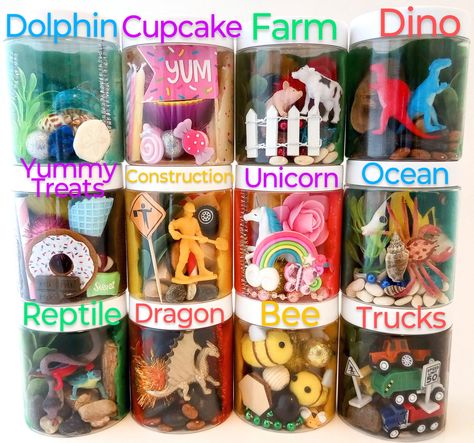 Jar Party Favors, Play Dough Gift, Dragon Cupcakes, Playdough Party, Unicorn Treats, Party Favors For Kids, Truck Theme, Quiet Time Activities, Kids Favors