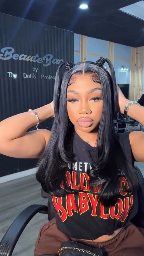 human hair wigs for black women Weave For Black Women, Black Hairstyles Wigs, Birthday Hairstyles Wigs For Black Women, Wigs Inspo For Black Women, Y2k Wig Hairstyles Black Women, Black Girls Wig Hairstyles, Hairstyle Wigs For Black Women, Black Women Wig Hairstyles, Hairstyle Wigs