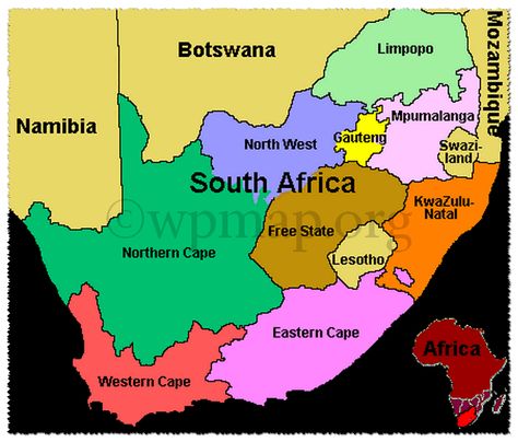 South Africa Map, Provinces Of South Africa, Durban South Africa, African Map, Weather Map, Map Pictures, Free Maps, South Africa Travel, Eastern Cape