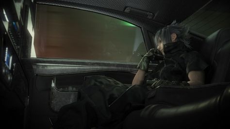 cloud thinking Final Fantasy Versus Xiii, Final Fantasy Xv Wallpapers, Noctis Lucis Caelum, Look Back In Anger, Advent Children, Banner Gif, Final Fantasy Xv, Fantasy Aesthetic, Best Husband