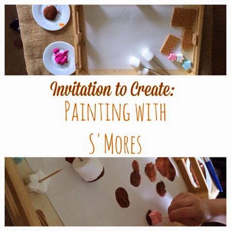 Indoor Camping Activities, Stool Painting, Camping Week, Camping Activities For Kids, Indoor Camping, Preschool Units, Sensory Art, Stools For Kitchen Island, Educational Activities For Kids