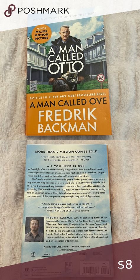 “A man named Otto” paperback book A Man Named Otto, Grumpy Man, A Man Called Ove, Short Fuse, Guy Names, Motion Picture, Paperback Books, A Man, Books