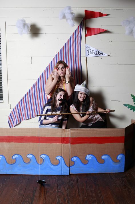 Here are the pictures from photo booth at our Anniversary Party by the talented  Paige .  This was such a fun idea & also inexpensive.  All ... Boat Photo Booth, Art Transportation, Our Anniversary, Sail Boat, Anniversary Party, Anniversary Parties, Next Week, Photo Booth, Craft Party