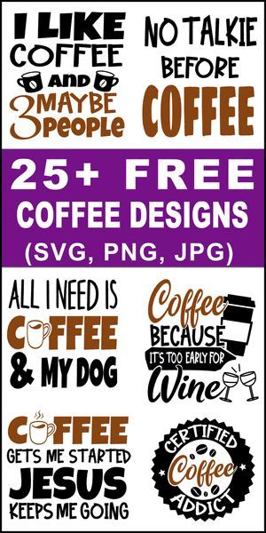 Free bundle of coffee quotes and sayings (Cricut designs, SVG files, and clip art for crafters and DIY projects). Use these short coffee quotes on shirts, cups, tumblers, wall art, etc. For more ideas see quotes and sayings and wine and beer, and tea designs. Coffee Quotes & Sayings (Free Cricut Designs & SVG Files) Short Coffee Quotes, Svg Patterns, Monogram Maker, Coffee Quote Svg, Seeing Quotes, Tea Riffic, All Pins, Tea Quotes, Free Cricut