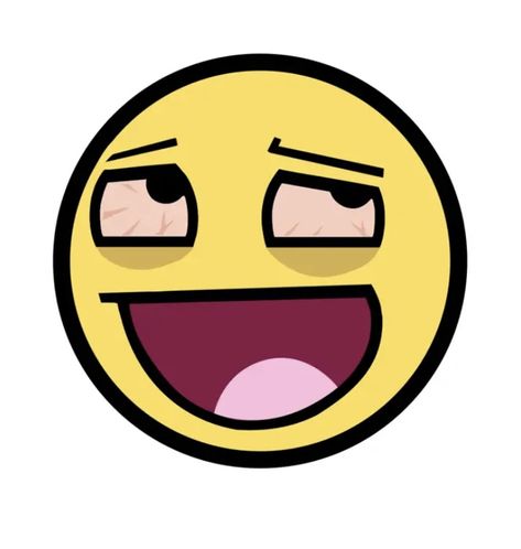 Epic Face Emoji, Epic Face Pfp, Smiley Face Images, Face Pfp, Epic Face, Emoji Drawings, Smile Icon, Blue Emoji, Emo Pfp