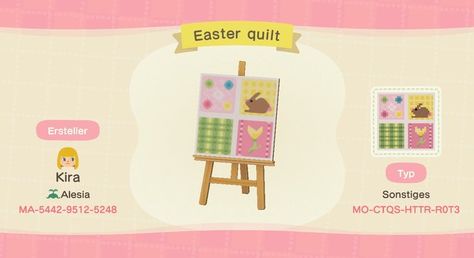 ACNH Bunny Day Designs & Decorations 2021 - Animal Crossing Easter Bunny Day Design Ideas and Codes Animal Crossing Easter, Acnh Bunny Day, Acnh Easter, Animal Crossing Wild World, Themed Decorations, Animal Crossing Villagers, Animal Crossing Game, Bunny Designs, Easter Design