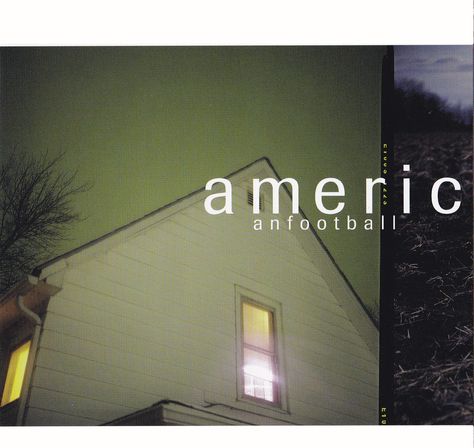 American Football (1999) American Football Album Cover, American Football Poster, Beer Gut, Dorm Prints, Football Music, Emo Things, Photography Reference, Midwest Emo, The Heart