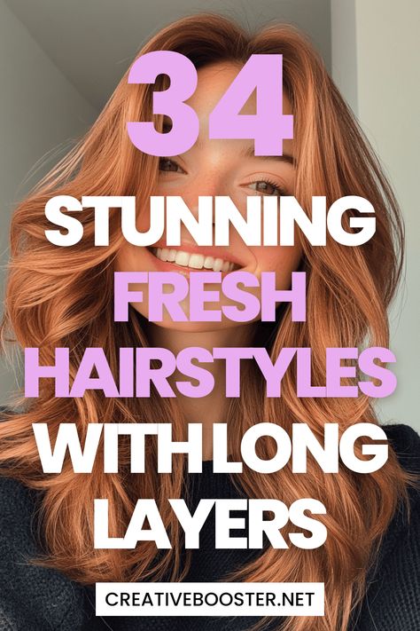 34 Stunning Hairstyles with Long Layers to Transform Your Look in 2024 – CreativeBooster Long Layers With Long Bangs, Layered Hair For Long Hair, Soft Long Layers Long Hair, Super Long Hair With Layers, Hairstyles With Long Layers, Long Soft Layers Haircut, Soft Layers Long Hair, Layered Haircuts Straight Hair, Long Choppy Layers