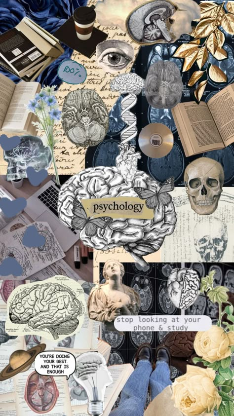 Brain Doctor, Psychology Aesthetic, Psychology Wallpaper, Psychology Posters, Dream Psychology, Psych Major, Psychology Careers, Art Psychology, Psychology Notes