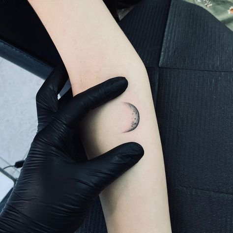 Third Quarter Moon Tattoo, Last Quarter Moon Tattoo, First Quarter Moon Tattoo, Moon Girl Tattoo, Quarter Moon Tattoo, Last Quarter Moon, Connecting Tattoos, Faith Tattoos, Forest Quotes