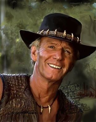 Paul Hogan Linda Kozlowski, Paul Hogan, Crocodile Dundee, Australian Actors, 80s Movies, Character Reference, Heritage Fashion, Man Candy, Dundee