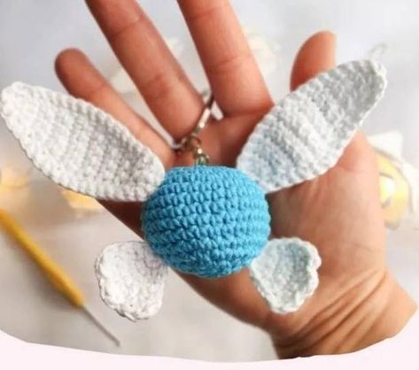 Navi Legend Of Zelda, Legend Of Zelda Crochet, Zelda Crochet, Zelda Pattern, Crochet For Beginners, Legend Of Zelda, Easy Crochet, Free Crochet Pattern, Free Crochet