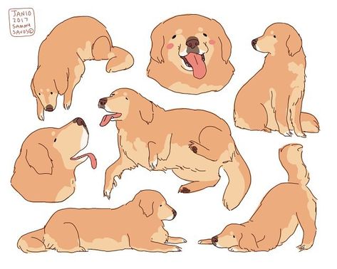 sammy savos on Instagram: “tumblr commission! #goldenretriever #goldenretrievers #dog #dogs #puppy #puppies #commission #commissions #art” Golden Retriever Art Drawing, Sammy Savos, Golden Retriever Illustration, Golden Retriever Drawing, Dog Design Art, Book Mood, Puppy Sketch, Golden Retriever Art, Animal Doodles