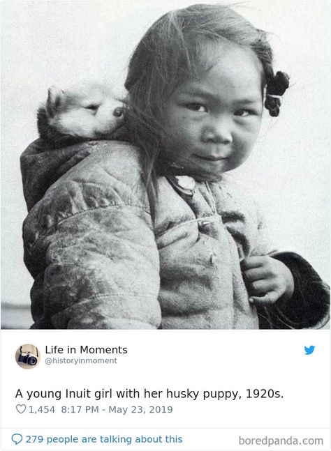 Vintage Foto's, Husky Puppy, Foto Vintage, Interesting History, Faith In Humanity, History Facts, Historical Photos, Cuteness Overload, Scandinavia