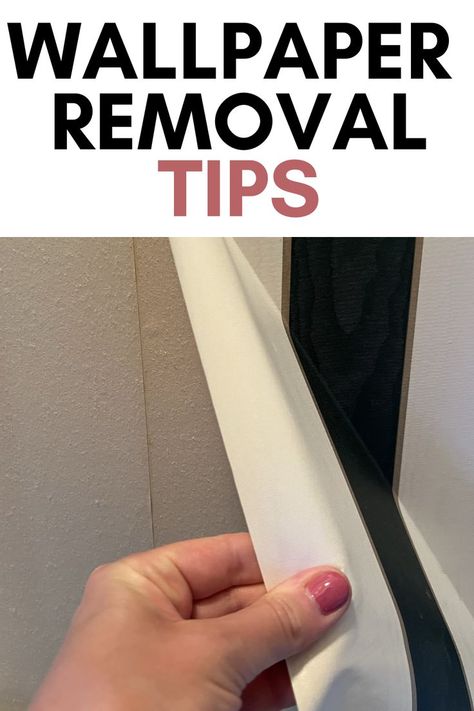 Wallpaper removal tips Wallpaper Removal Tips, Remove Old Wallpaper, Diy Home Improvement Hacks, How To Remove Wallpaper, Easy Renovations, Removing Old Wallpaper, Easy Diy Home Improvement, Remove Wallpaper, Bathroom Mirrors Diy