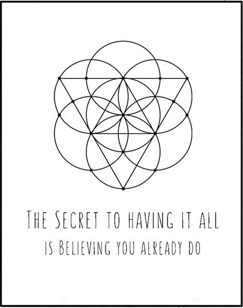 Science Tattoo, Sacred Geometry Symbols, Sacred Geometry Tattoo, Sacred Geometry Art, Geometry Art, Motivational Art, Flower Of Life, Minimalist Poster, Sacred Geometry