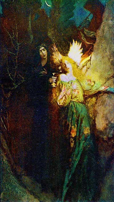 Inbetweens: Howard Pyle- Master of Romance and Adventure - AnimationResources.org - Serving the Online Animation Community AnimationResources.org – Serving the Online Animation Community Symbolist Art, Narrative Art, Howard Pyle, Fantasy Ideas, Pre Raphaelite, Art Et Illustration, Classical Art, Traditional Paintings, An Angel