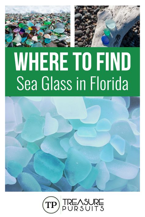 If you are going to Florida and want to scour the beaches for some hidden gems you may consider looking for sea glass. Here's a list of the best places to find sea glass in Florida. #SeaGlass #AntiqueGlass #BeachFinds #TreasureHunting Florida Destin, Florida Vacation Spots, Florida Travel Destinations, Florida Travel Guide, Navarre Beach, Florida Adventures, Sanibel Island Florida, Places In Florida, Glass Beach