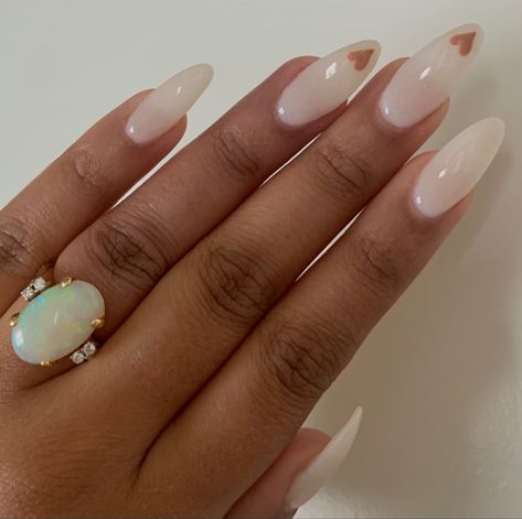 Marshmallow Color Nails, Medium Almond Nails Designs Simple, Dip Powder Nails Almond Shape, White Dip Powder Nails, Milky White Almond Nails, Soft White Nails, Nurse Nails, White Short Nails, White Almond Nails