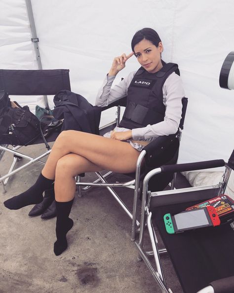 Stephanie Sigman Jessica Cortez Swat, Stephanie Sigman, Lina Esco, Swat Police, Female Police Officers, Morena Baccarin, Swat Team, Marvel Quotes, Great Legs